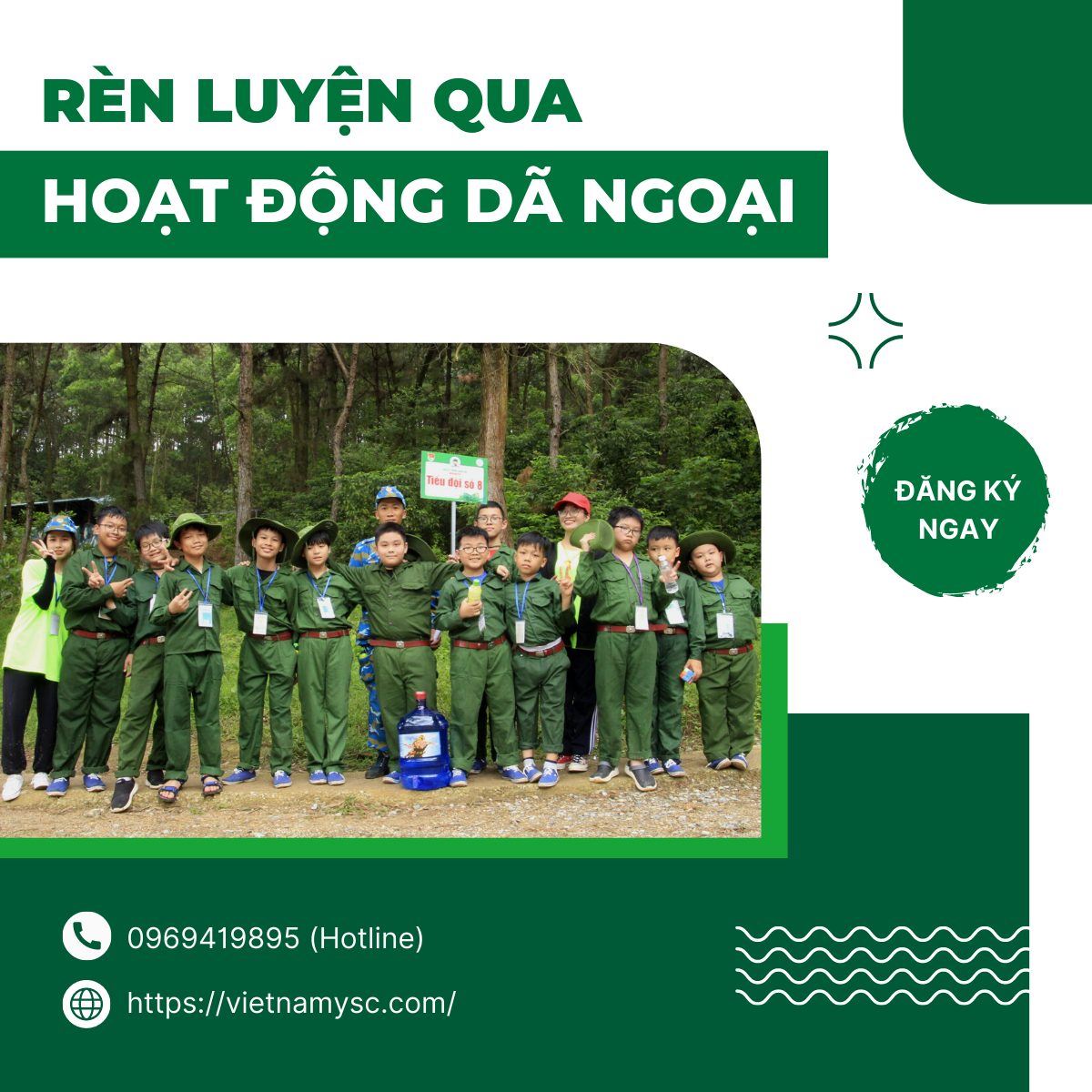 Rèn luyện qua hoạt động dã ngoại 