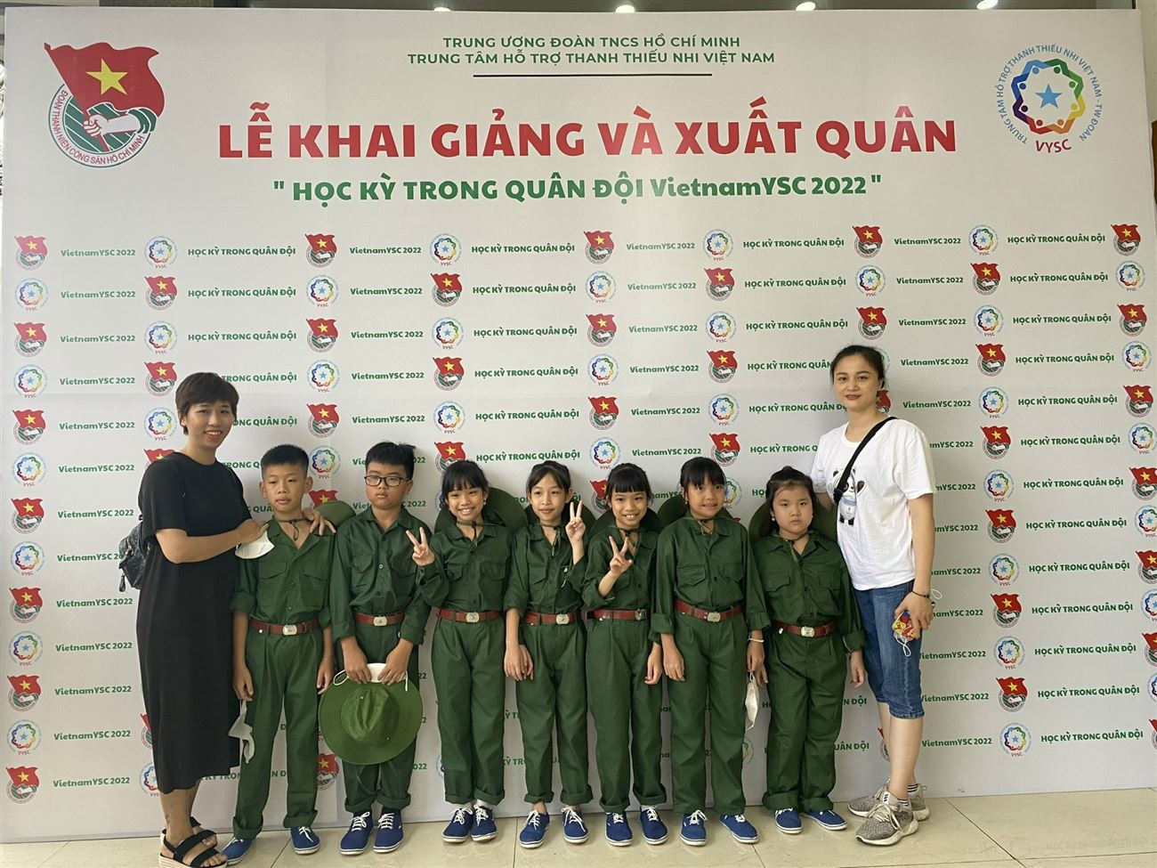 190 chiến sĩ nhí xuất quân tham gia Học kỳ trong quân đội