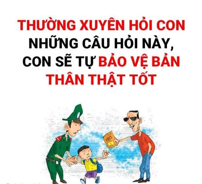 THƯỜNG XUYÊN HỎI CON NHỮNG CÂU HỎI NÀY, CON SẼ ĐƯỢC TRANG BỊ ĐẦY ĐỦ KỸ NĂNG TỰ BẢO VỆ BẢN THÂN