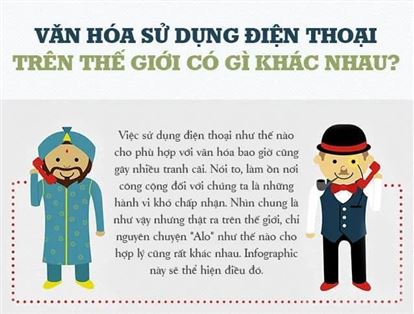 Văn hóa gọi điện trên thế giới khác nhau như thế nào