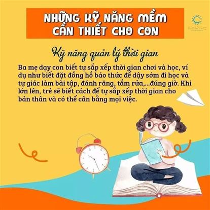 NHỮNG KỸ NĂNG MỀM CẦN THIẾT CHO CON