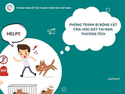 Phòng tránh động vật cắn, đốt cho trẻ em