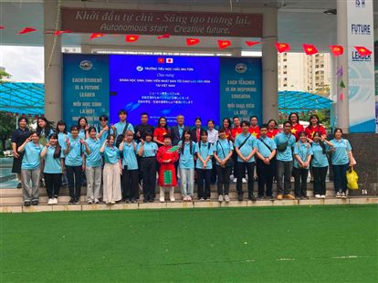 Đoàn thanh thiếu niên Nhật Bản tham gia chương trình giao lưu (GET) tại Việt Nam