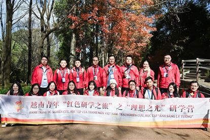 Đại biểu thanh niên Việt Nam tham quan, trải nghiệm tại địa danh nổi tiếng ở Vân Nam, Trung Quốc
