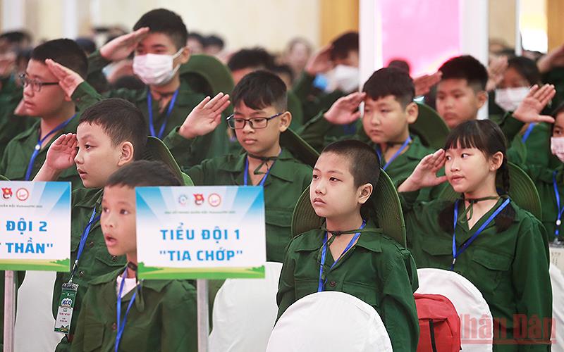 Chiến sĩ “nhí” lên đường tham gia “Học kỳ trong quân đội” -0